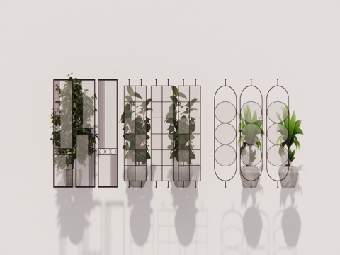 组团 造景 景观 乔木 植物su模型