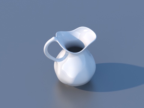  杯子 陶瓷 器皿3d模型 