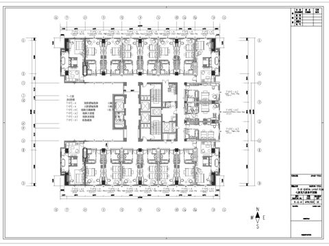 最新全套 宾馆 酒店 施工图合集cad施工图