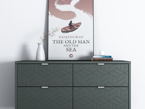  现代边柜 玄关柜 斗柜 柜子 装饰柜 酒柜 餐边柜 装饰3d模型 