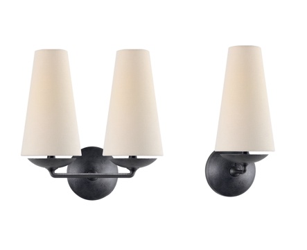 法式壁灯 奶油风壁灯 复古壁灯 卧室床头壁灯su模型