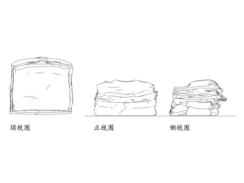 折叠衣服 叠衣 折衣 衣物折叠 整理衣物 收纳衣物 折叠衣物cad施工图