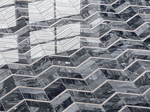  马赛克维勒罗伊&amp;博赫 Timbre 灰色 K2034ZT9P3d模型 