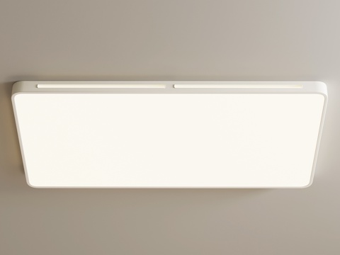  现代吸顶灯3d模型 