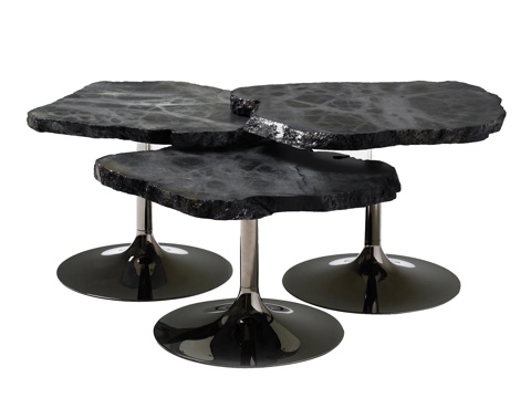 现代轻奢组合茶几su模型