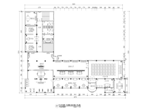 老街社区服务中心施工图cad施工图