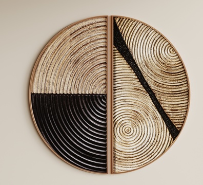  侘寂中古挂件 墙饰3d模型 