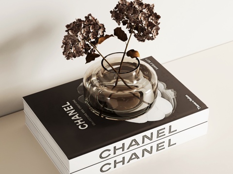 现代摆件 桌面摆件su模型