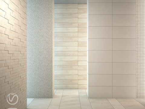  Italon Room白石瓷砖3d模型 