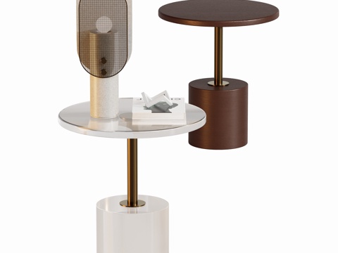 现代角几边几圆几su模型