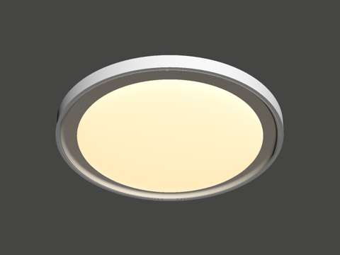  现代吸顶灯su模型 