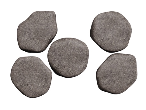 现代石头石块 景观石 岩石 碎石 石头组合su模型