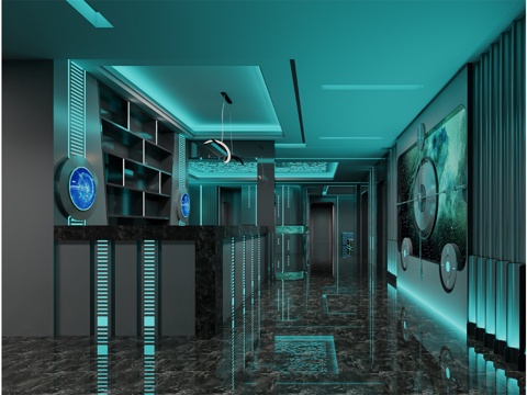 某沐足会所施工图cad施工图