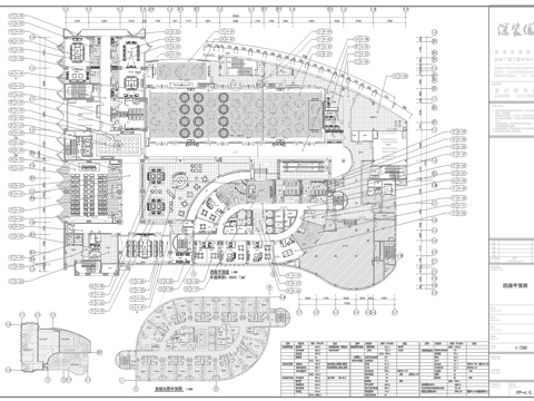 最新全套 大饭店 施工图合集cad施工图