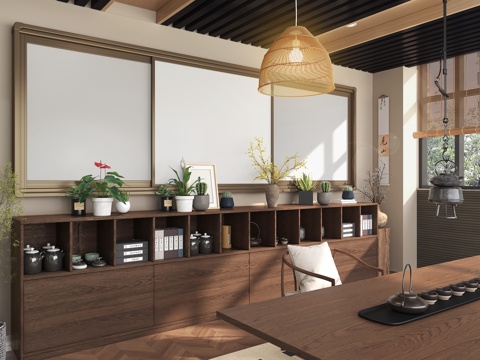  茶室 教室 茶室教室3d模型 