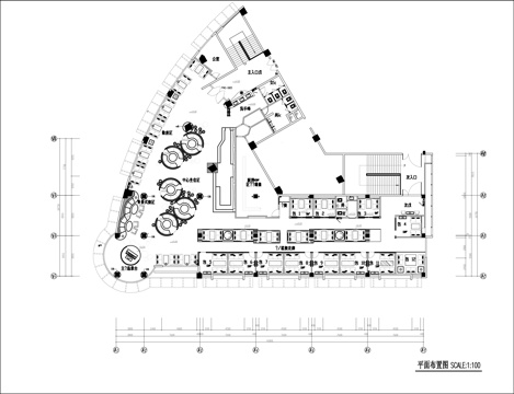 最新全套 西餐厅  施工图合集cad施工图