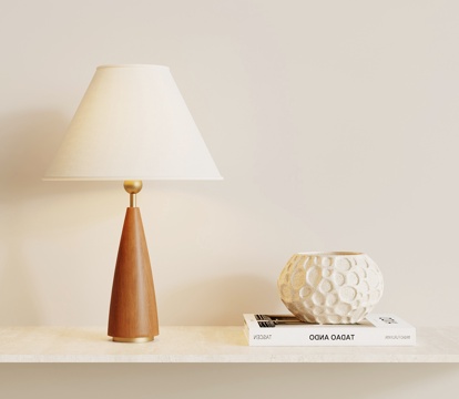  法式中古台灯3d模型 