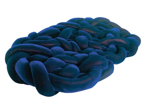 现代异形多人沙发su模型