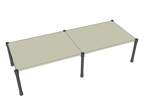 会议桌 培训桌su模型