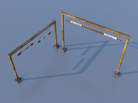  工业设备3d模型 