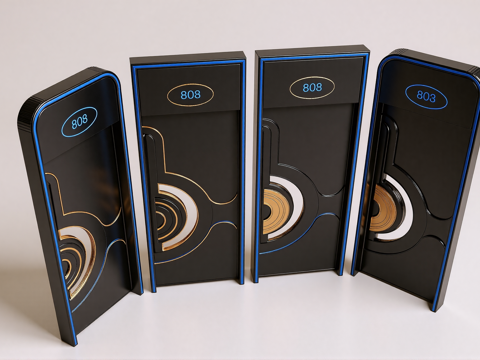 房门  科技门  KTVsu模型