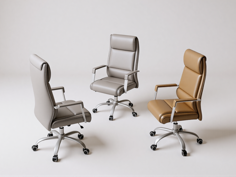 经理椅办公椅su模型