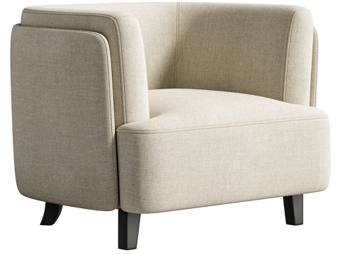  Lazio扶手椅3d模型 