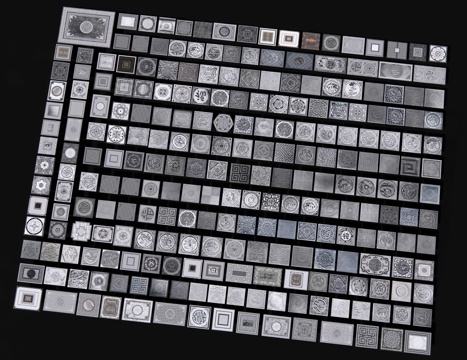 新中式地雕铺装 地铺拼花 砖雕 石雕地铺 浮雕铺装 仿古雕花su模型