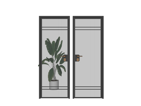 窗 装饰 陈设 室内 桌椅 门 五金 小品 门窗su模型