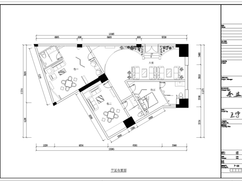 茶馆 餐厅 最新全套施工图合集cad施工图