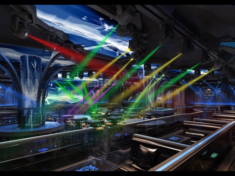  工业风ktv 酒吧3d模型 