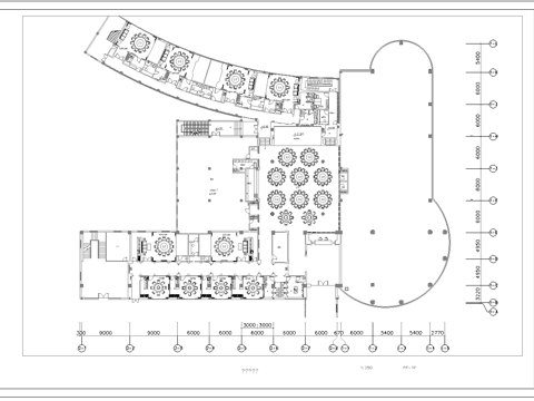 最新全套 徽菜馆  施工图合集cad施工图