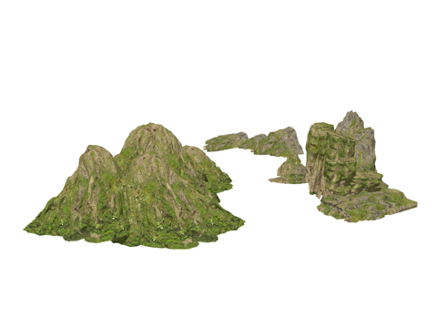 景观 景观小品 示范区 户外景观 美丽乡村 公园 居住区 地su模型