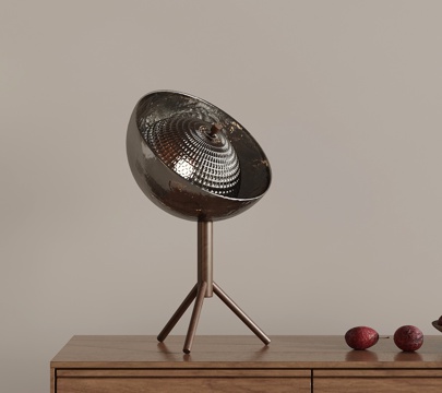 中古风台灯su模型