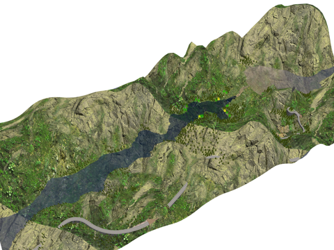 景观 景观小品 示范区 户外景观 美丽乡村 公园 居住区 地su模型