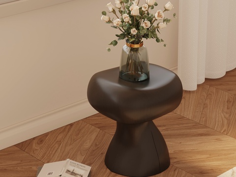 法式边几 角几 凳子su模型