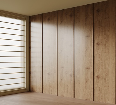 现代中古风衣柜 成品衣柜su模型