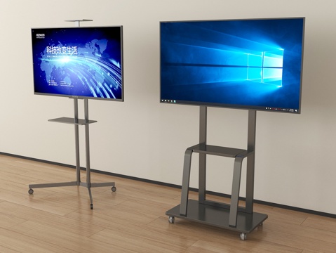 现代智能电视 移动电视 显示屏su模型