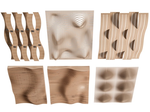  现代开放办公区吊灯 管道吊顶吊灯 拼接吊灯 公共办公区吊灯3d模型 