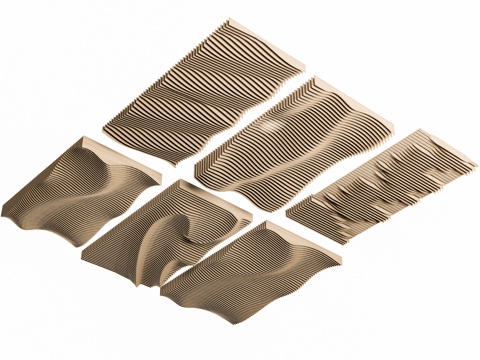  现代吊顶 现代异形吊顶 吊顶 工业吊顶 会议室吊顶3d模型 