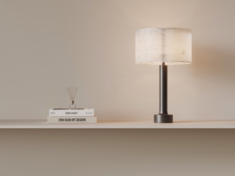  现代意式台灯3d模型 