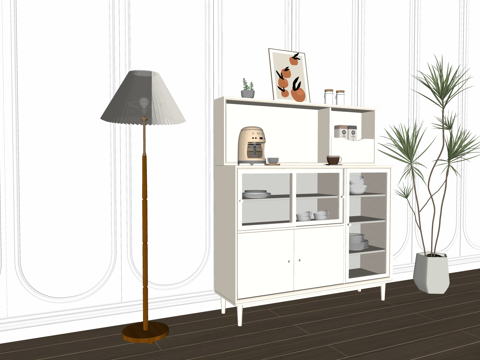 摆设 室内小品 小品 挂画 饰品 景观 摆件 家装 工装 陈su模型