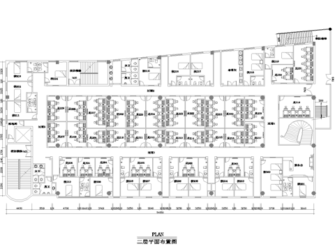 足浴spa桑拿 最新完整版施工图合集cad施工图