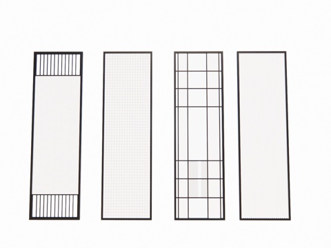 客厅 家装 门 卫生间 构件 推拉门 五金 卧室 窗su模型