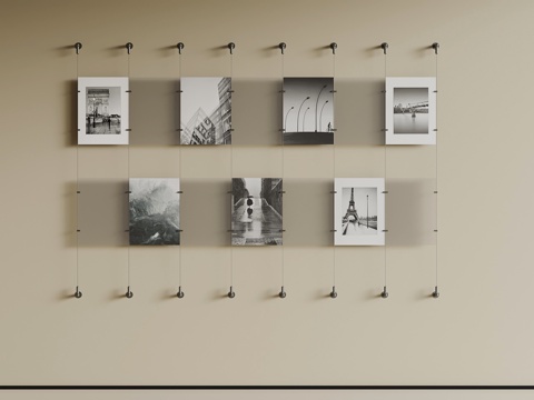 现代装饰画su模型