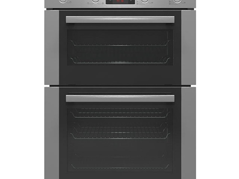  博世Serie6 HBM43B250B双门烤箱（抛光不锈钢款3d模型 