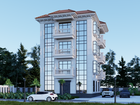 欧式别墅施工图cadcad施工图