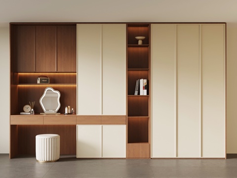 中古衣柜 梳妆台su模型