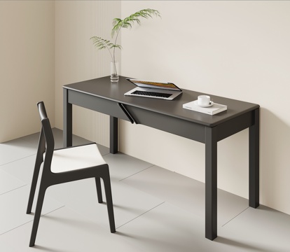 现代意式书桌su模型