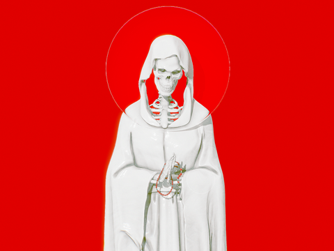 复古人物雕塑 宗教雕塑 骷髅雕塑 景观雕塑su模型